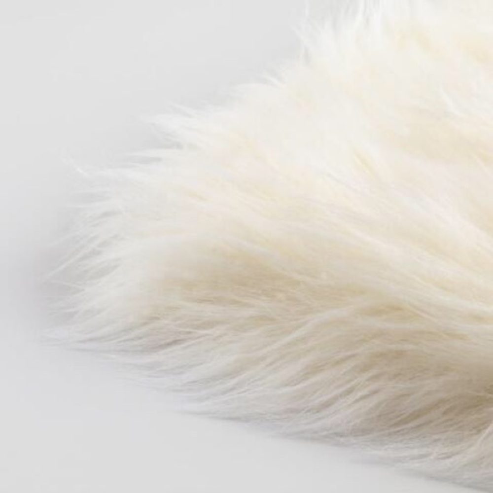 Lambskin Fur yoga seat pillow cushion Yogi Bhajan